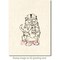 Deep Red Stamps Litter Carrier Rubber Cling Stamp 2.2 x 3.2 inches